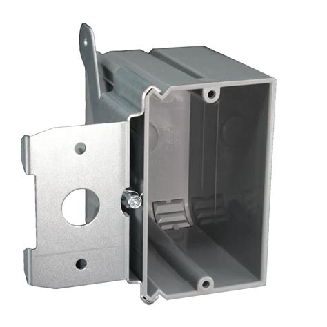 electrical industrial single gang receptacles box|single gang adjustable electrical box.